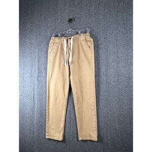 Kensie Jeans Womens 8/29 Khaki The Girlfriend Pants Comfort Preppy Academia